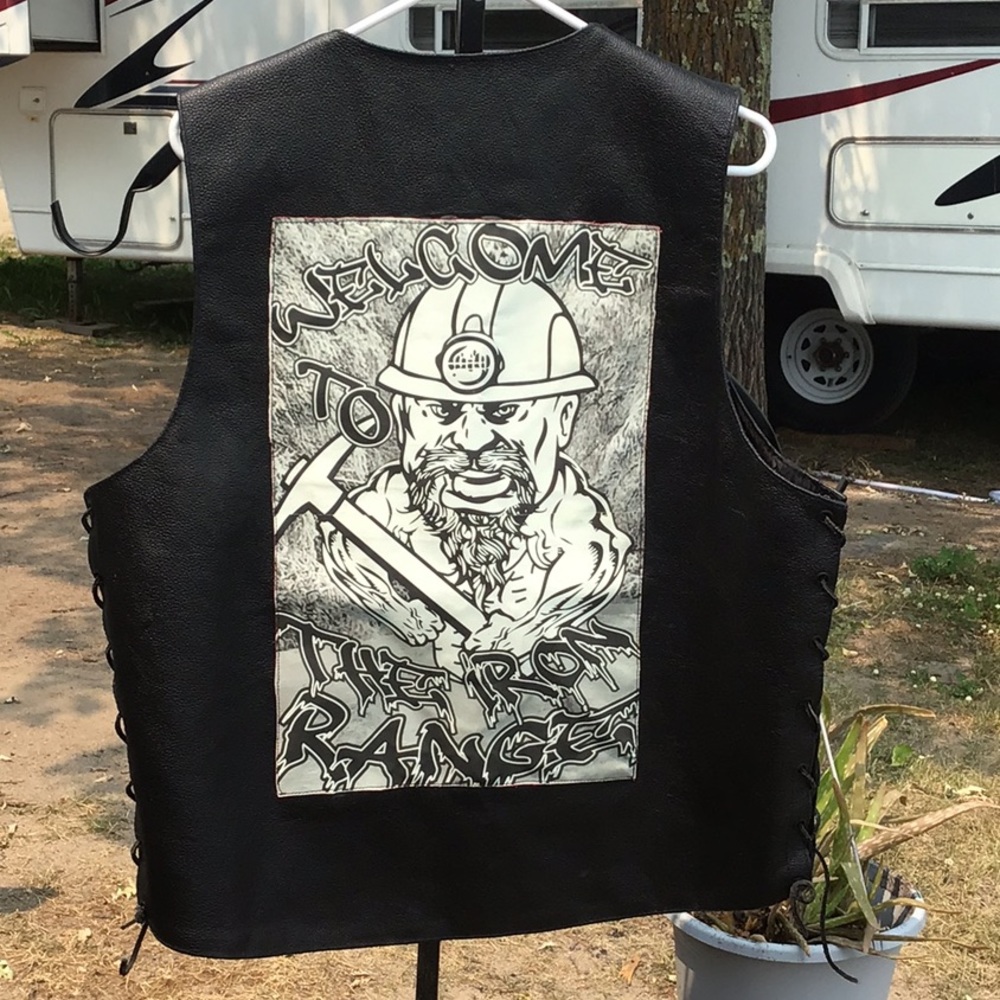 #Glow in the Dark Biker Vest